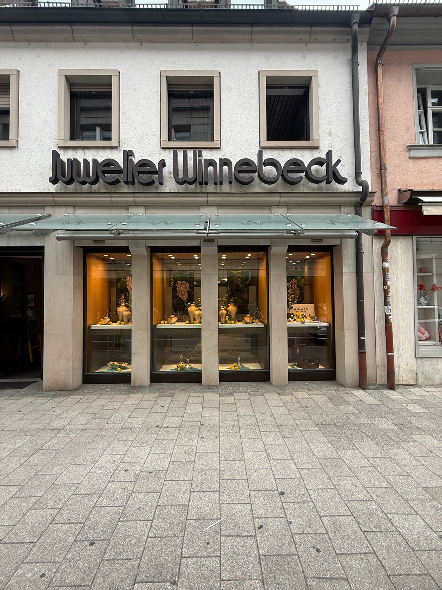 Mooskompositionen für Juwelier Winnebeck in Erlangen