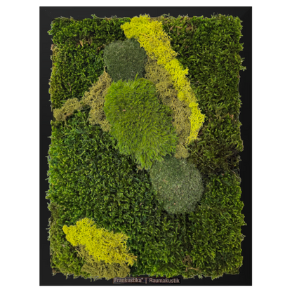 Moosbilder 3er Set – handgefertigt aus echtem konservierten Naturmoos