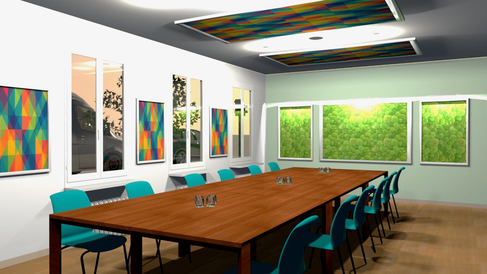 Planung Besprechungszimmer für einen Kunden