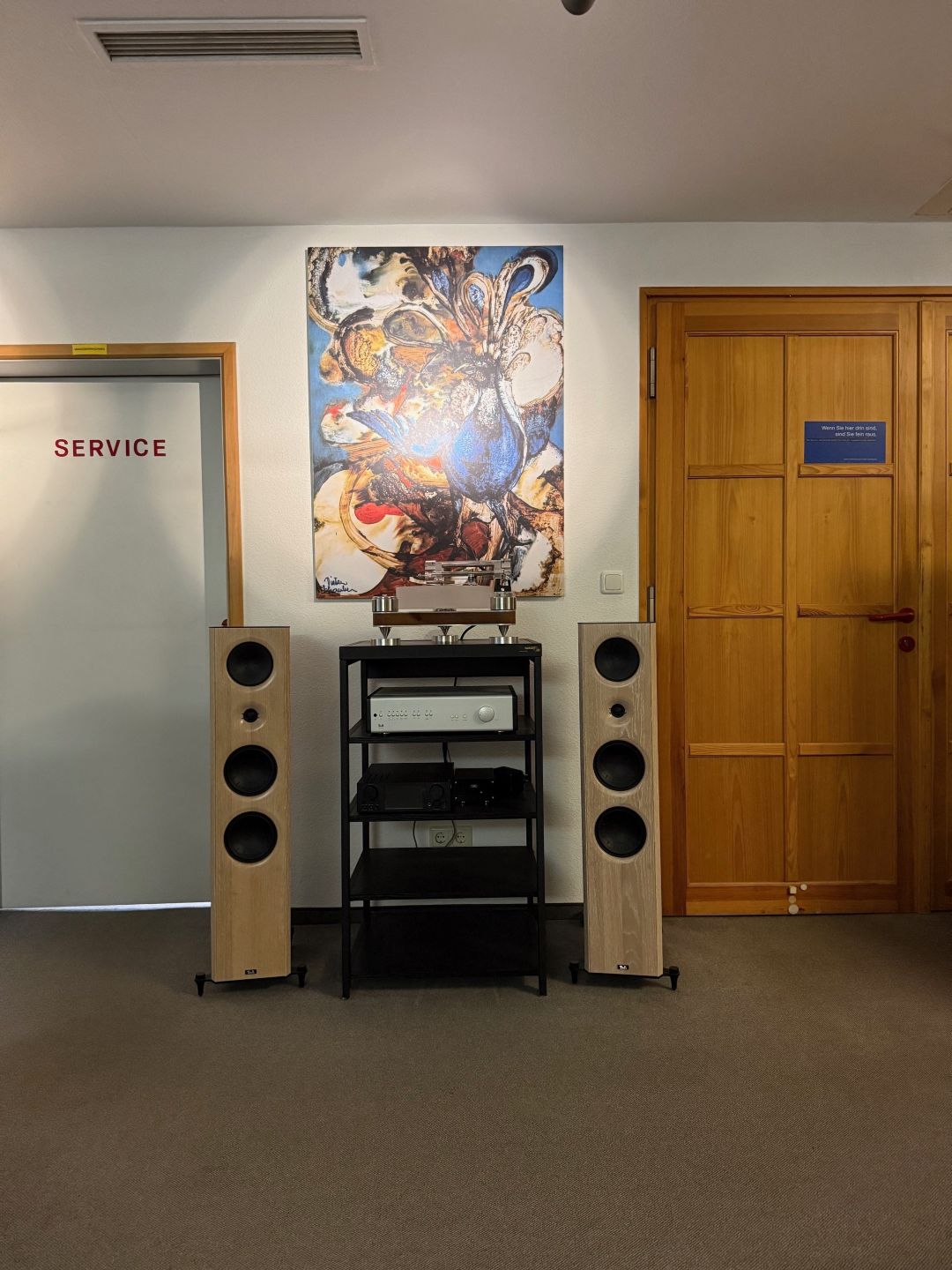 Home-Cinema und HiFi-Raum mit akustischer Behandlung